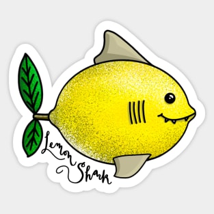 Lemon Shark Sticker